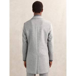 REISS Gable Wool-Blend Single-Breasted Overcoat